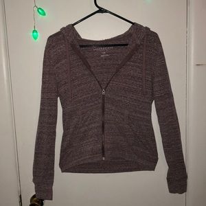 Thin Light Washed Maroon Sweater